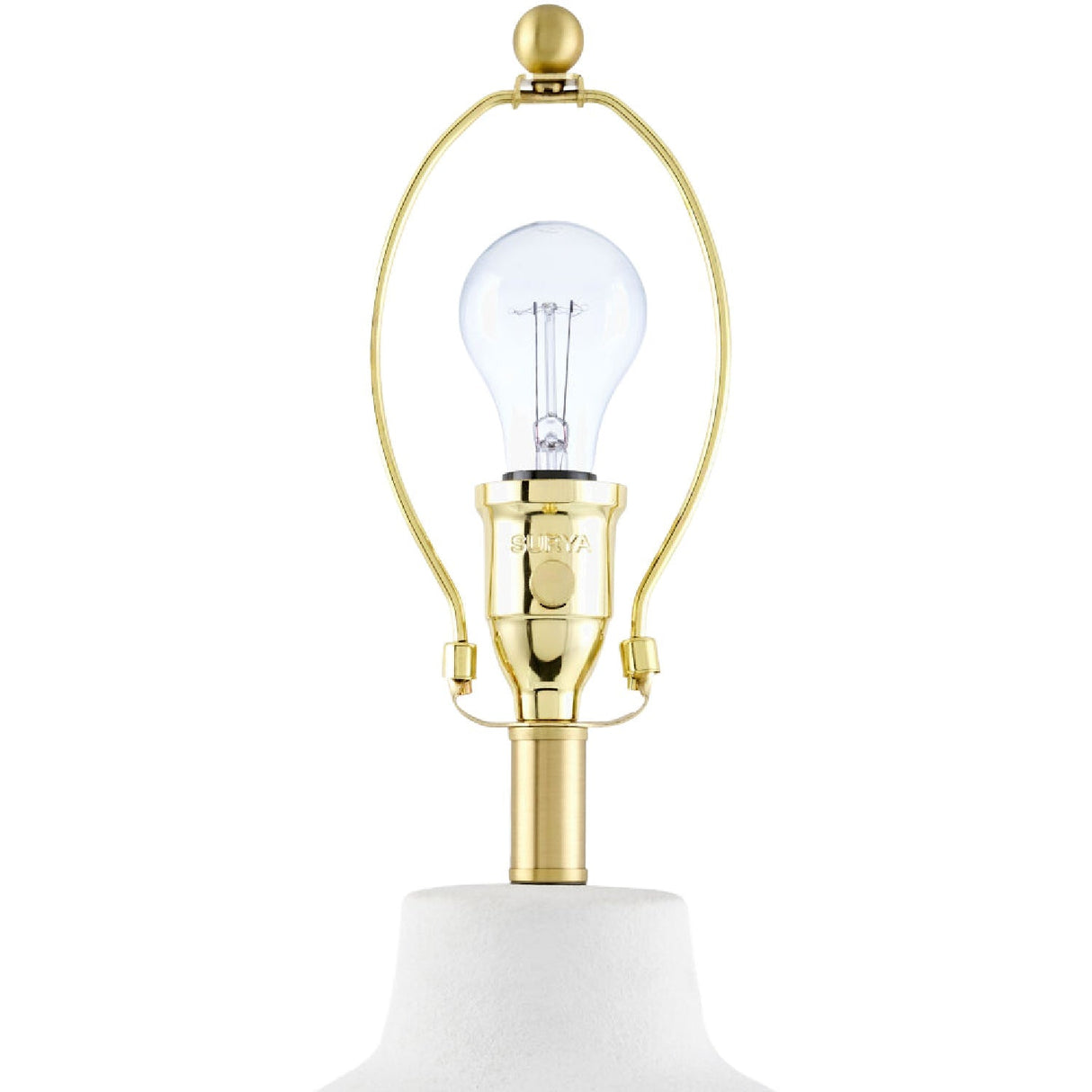 Modern European furniture - Wavy Linen Ceramic Table Lamp - www.oroa.com