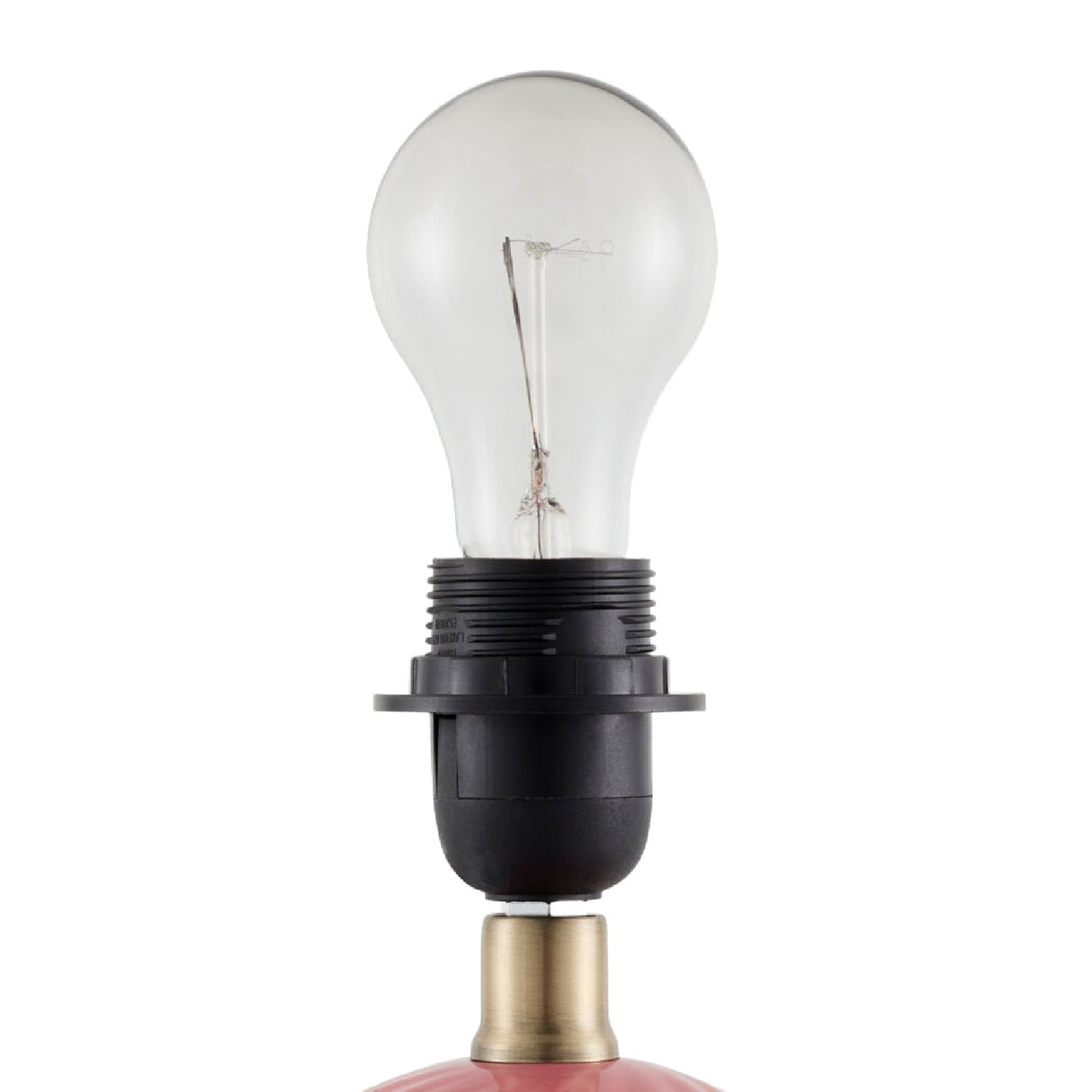 Modern European furniture - Round Glazed Ceramic Table Lamp - www.oroa.com