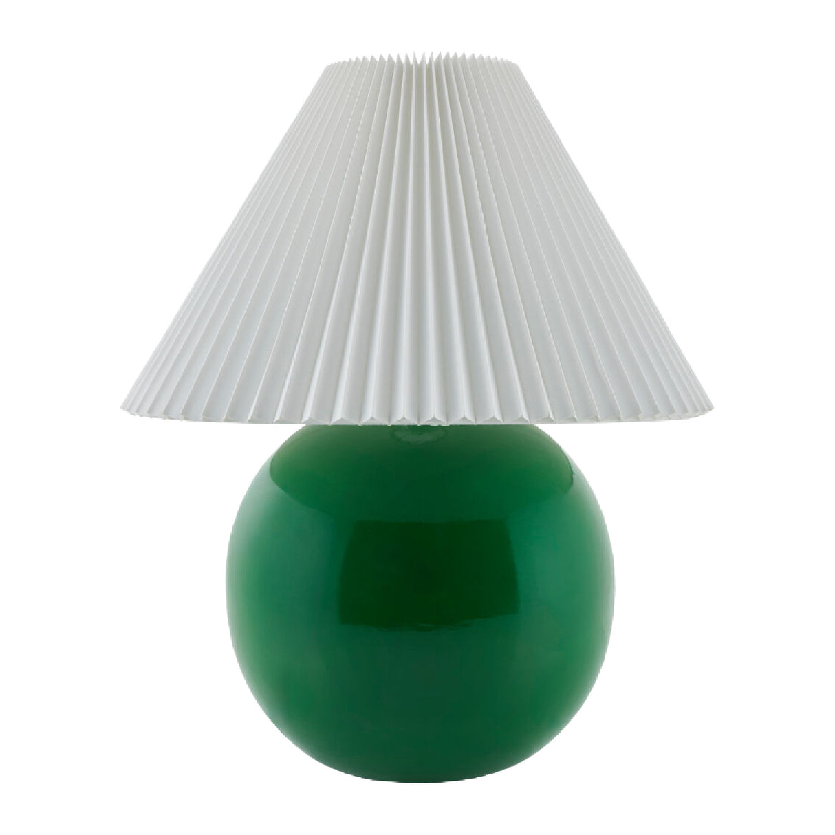 Modern European furniture - Pleated White Fabric Table Lamp - www.oroa.com