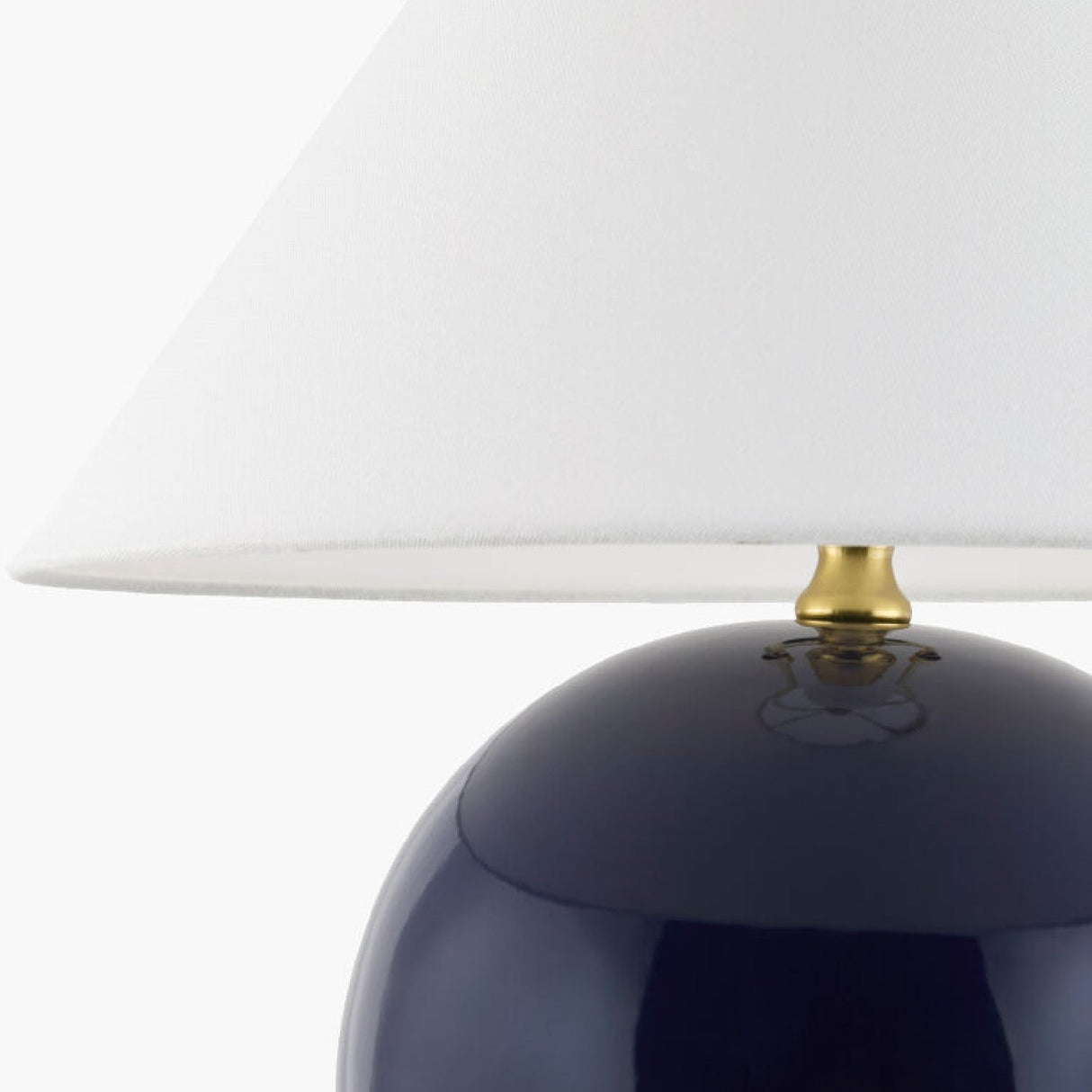 Modern European furniture - White Empire Fabric Table Lamp - www.oroa.com