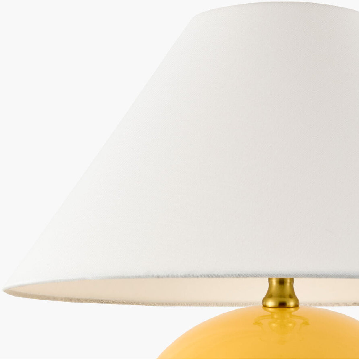 Modern European furniture - White Empire Fabric Table Lamp - www.oroa.com