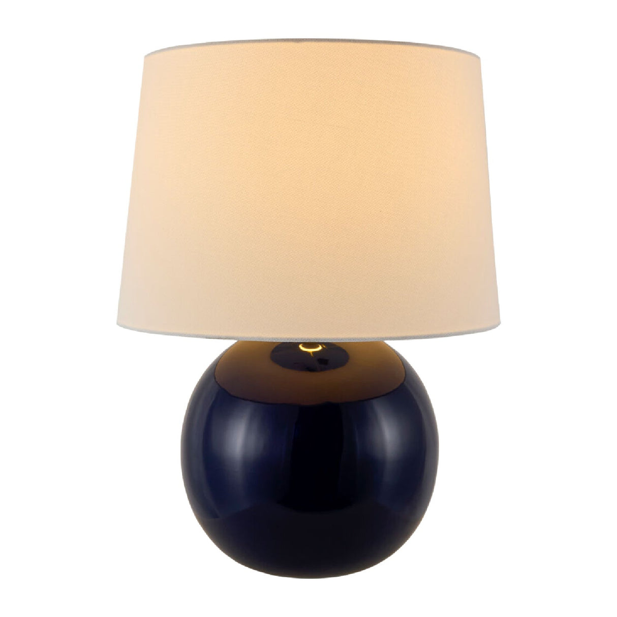 Modern European furniture - Glazed Globe Ceramic Table Lamp - www.oroa.com