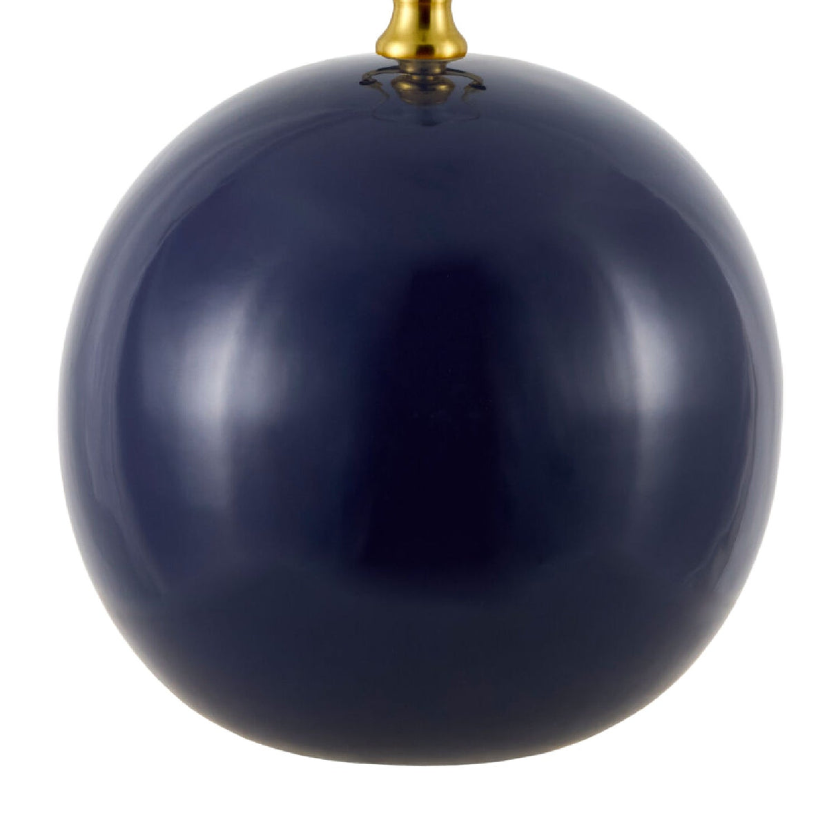 Modern European furniture - Glazed Globe Ceramic Table Lamp - www.oroa.com