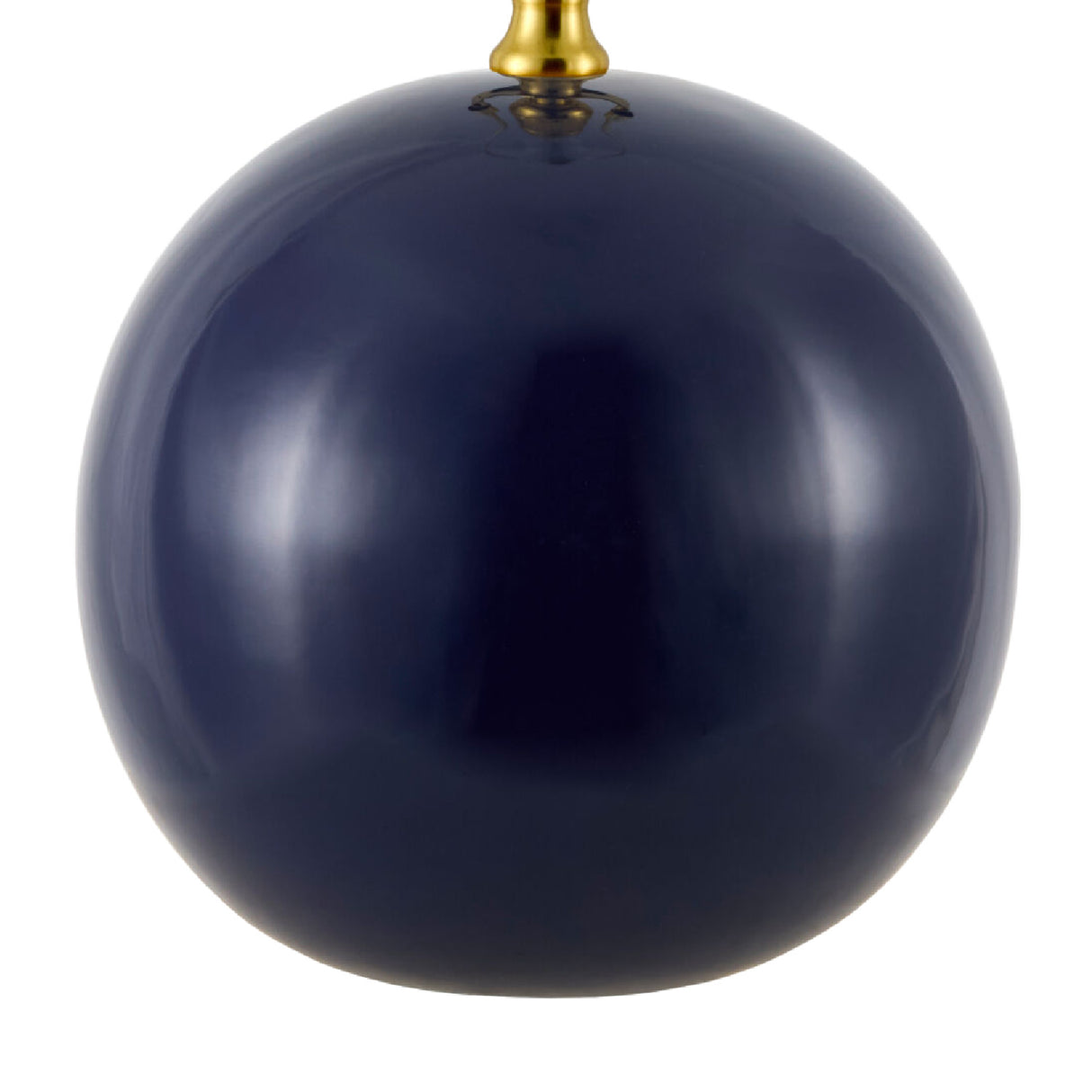 Modern European furniture - Glazed Globe Ceramic Table Lamp - www.oroa.com | Oroa.com