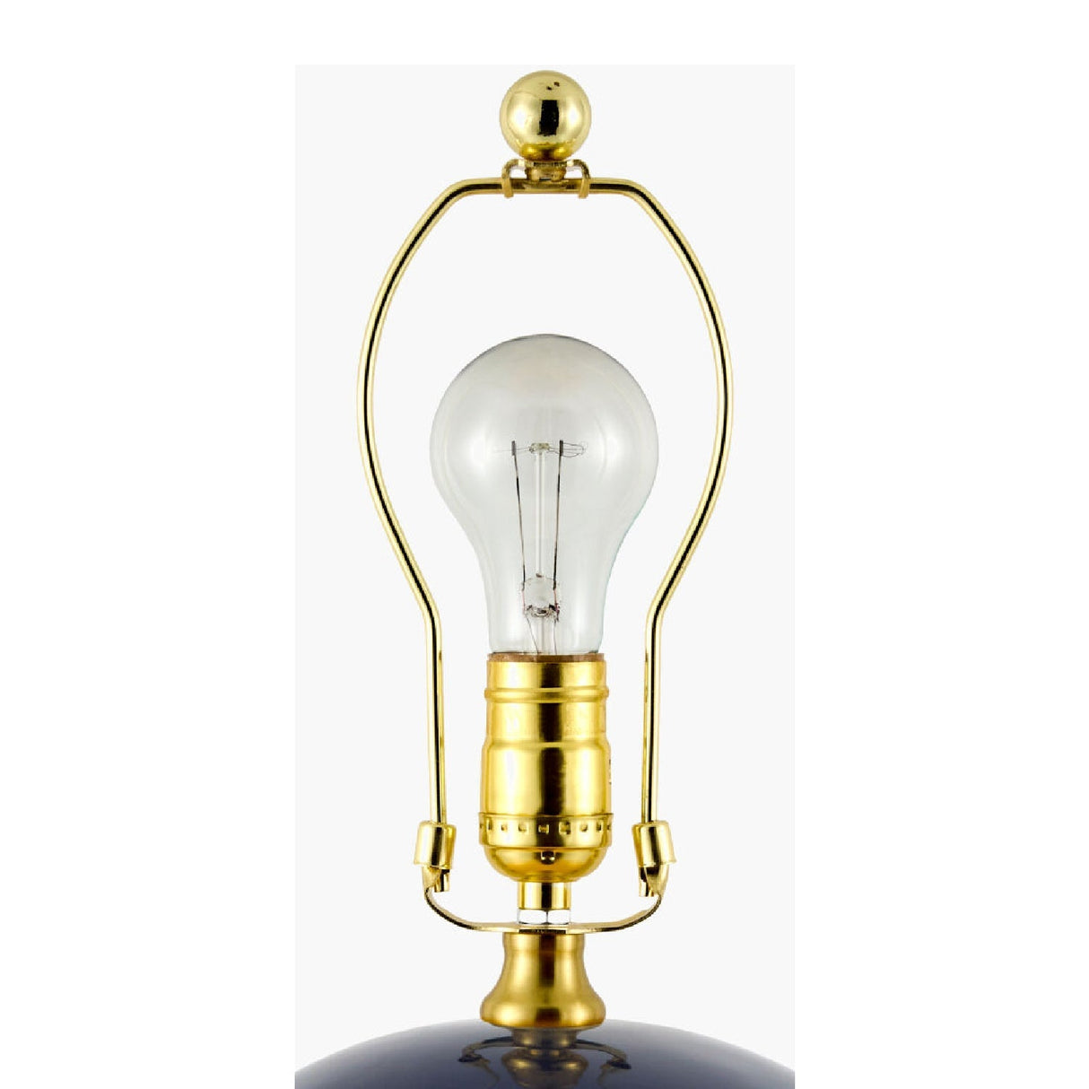 Modern European furniture - Glazed Globe Ceramic Table Lamp - www.oroa.com