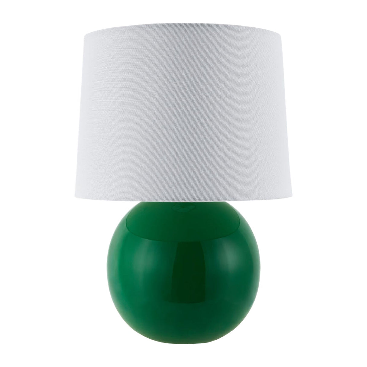 Modern European furniture - Glazed Globe Ceramic Table Lamp - www.oroa.com