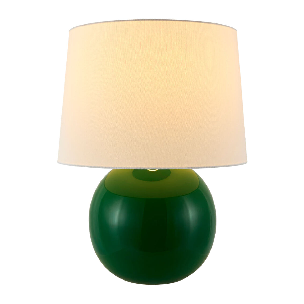 Modern European furniture - Glazed Globe Ceramic Table Lamp - www.oroa.com