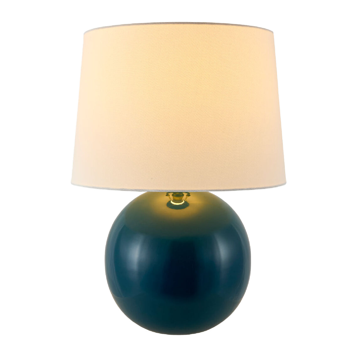 Modern European furniture - Glazed Globe Ceramic Table Lamp - www.oroa.com