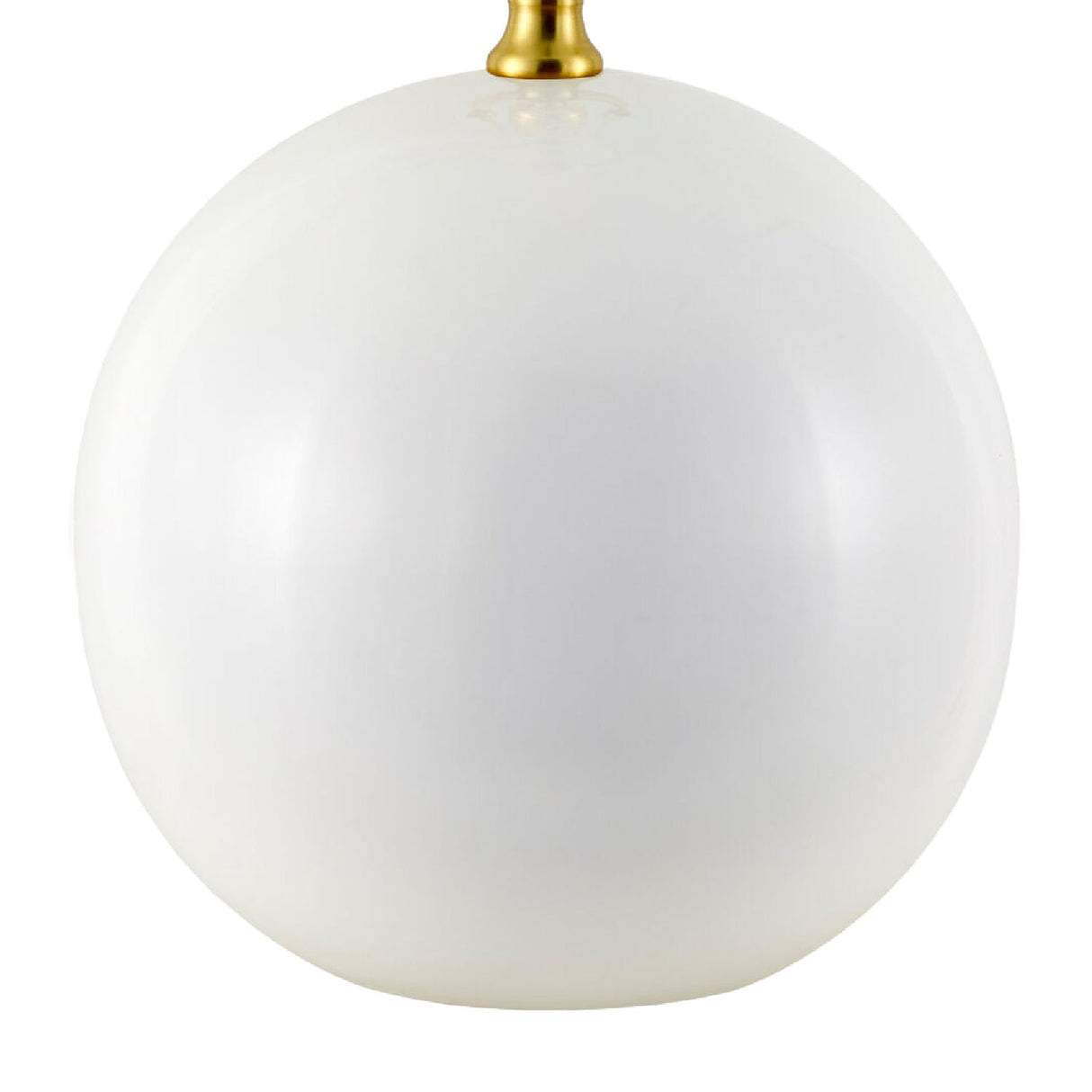 Modern European furniture - Glazed Globe Ceramic Table Lamp - www.oroa.com