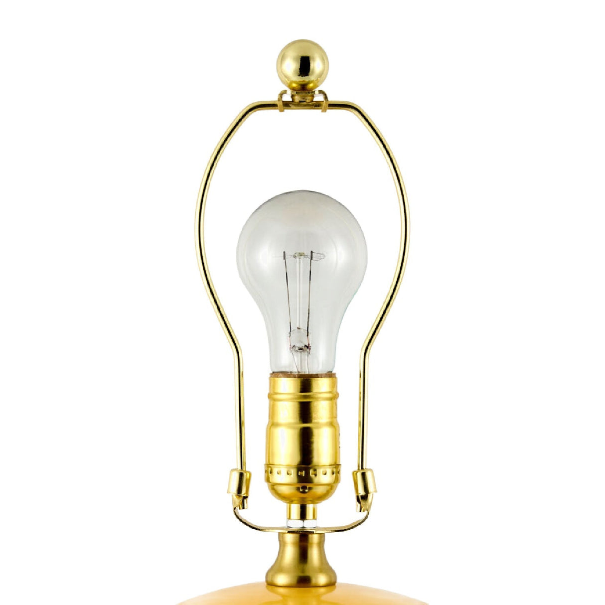 Modern European furniture - Glazed Globe Ceramic Table Lamp - www.oroa.com
