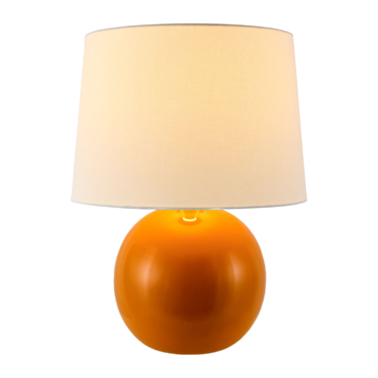 Modern European furniture - Glazed Globe Ceramic Table Lamp - www.oroa.com