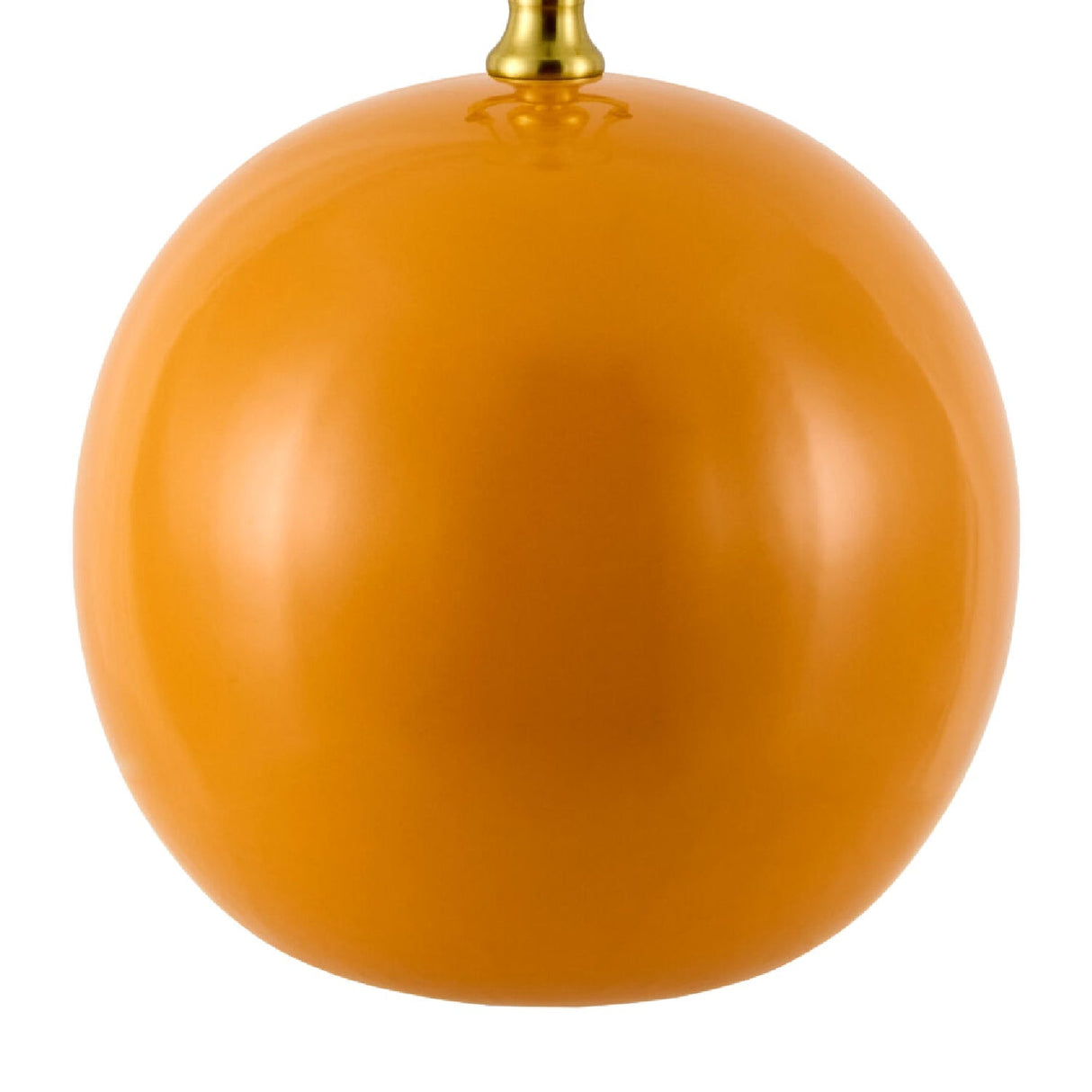 Modern European furniture - Glazed Globe Ceramic Table Lamp - www.oroa.com