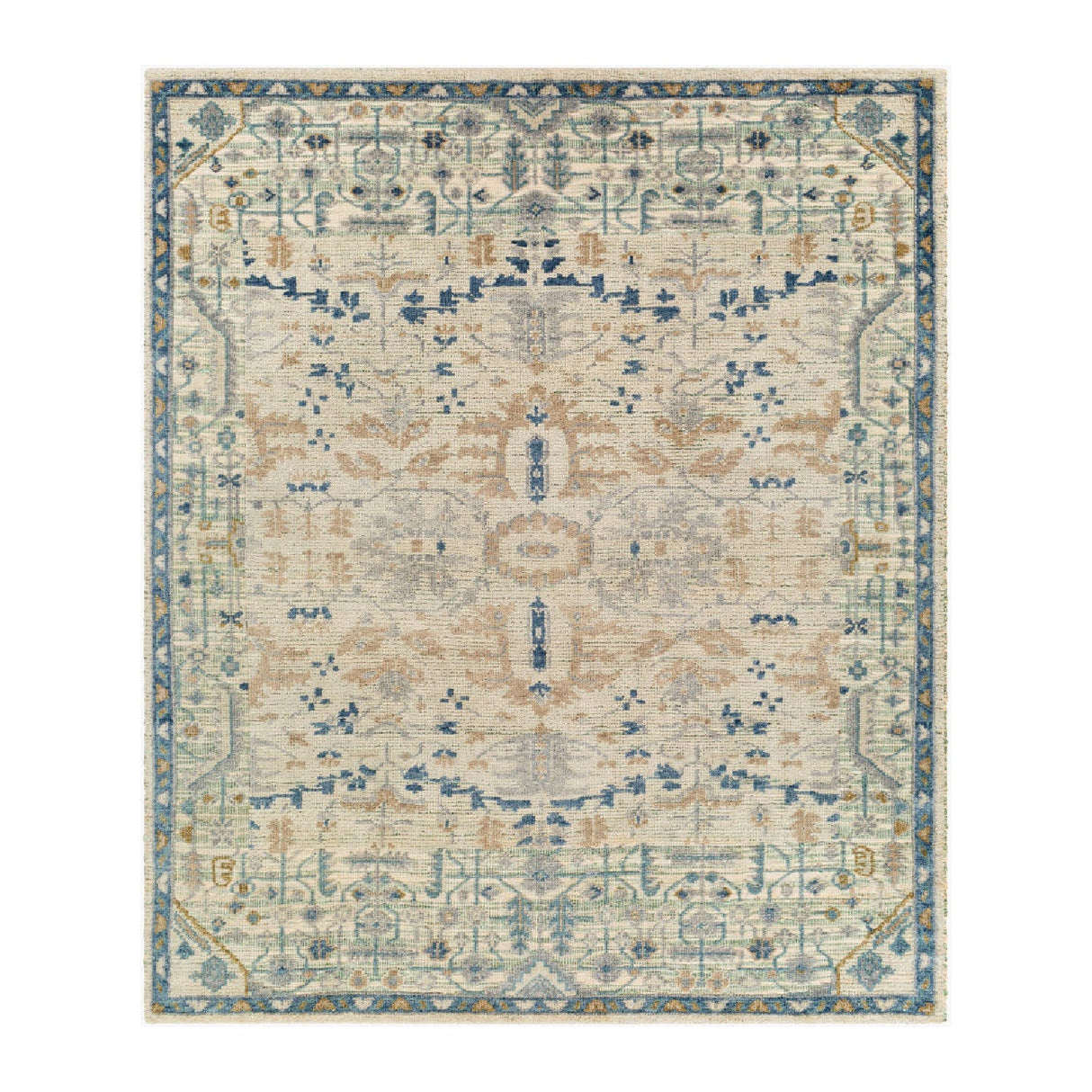 Modern furniture - Patterned Wool Blend Carpet - www.oroa.com