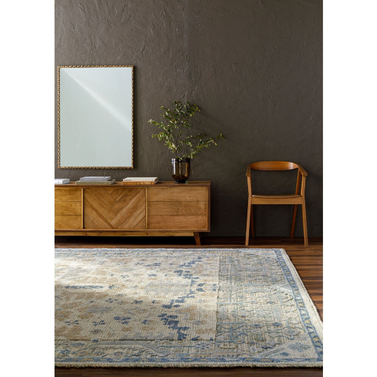 Modern furniture - Patterned Wool Blend Carpet - www.oroa.com