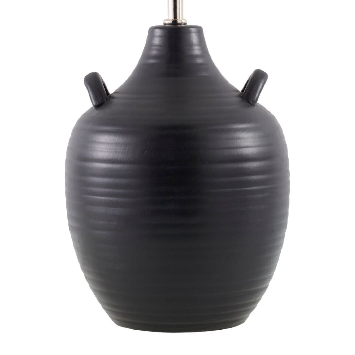 Modern European furniture - Ceramic Fluted Linen Table Lamps (2) - www.oroa.com