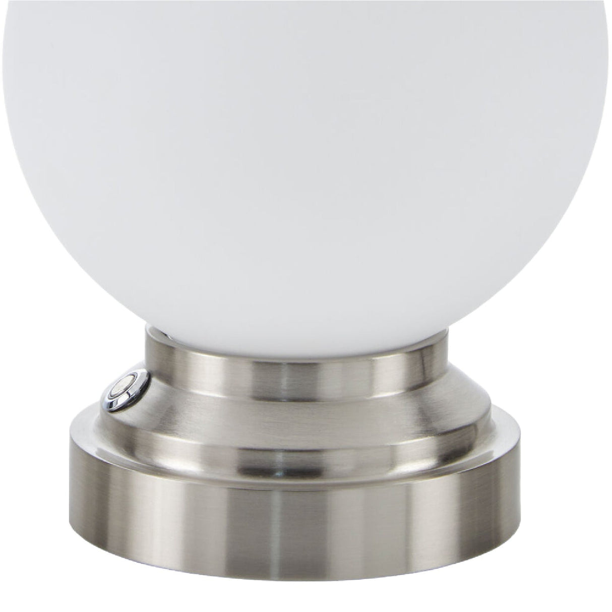 Modern European furniture - White Glass Globe Table Lamp - www.oroa.com