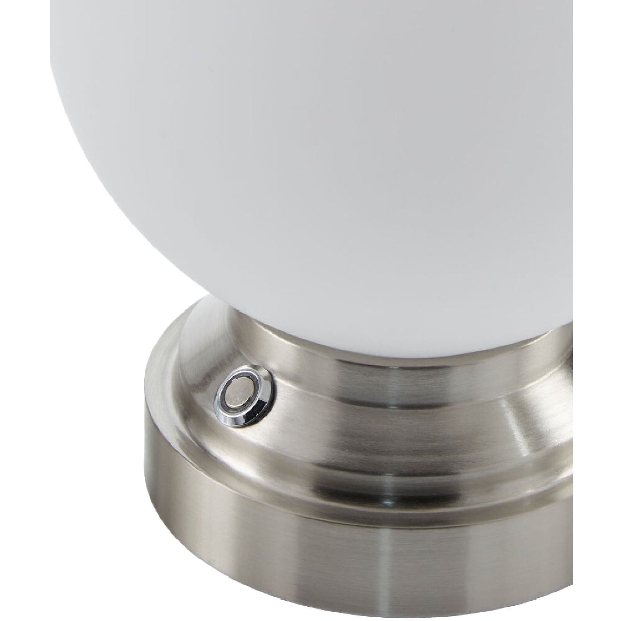 Modern European furniture - White Glass Globe Table Lamp - www.oroa.com