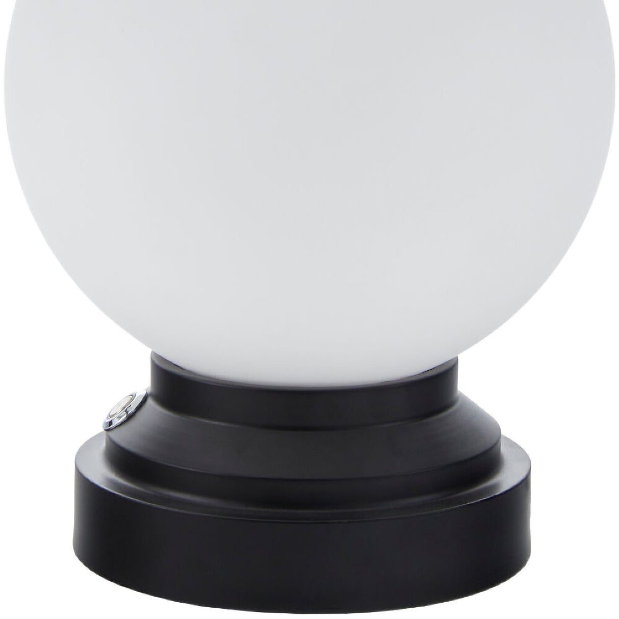 Modern European furniture - White Glass Globe Table Lamp - www.oroa.com