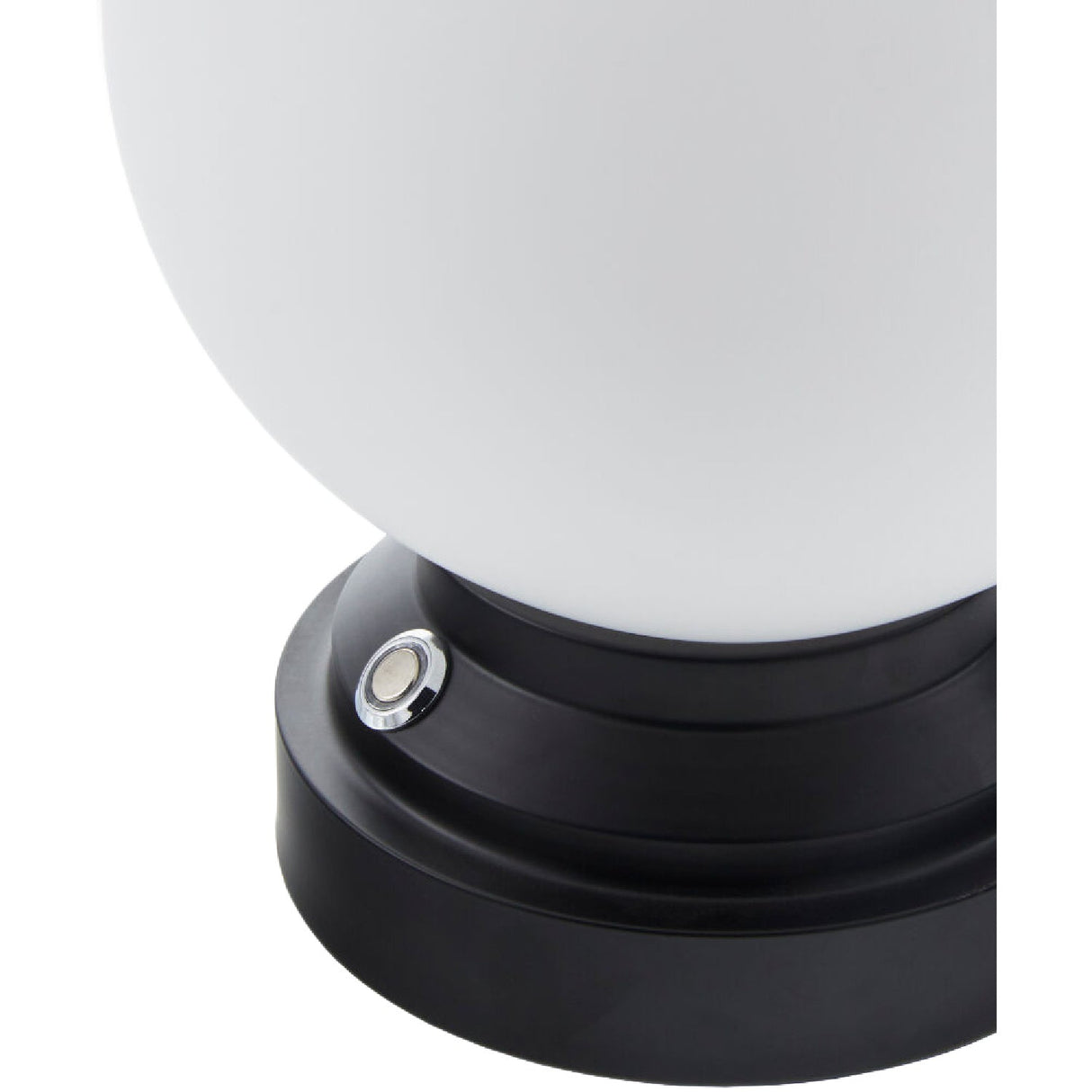 Modern European furniture - White Glass Globe Table Lamp - www.oroa.com