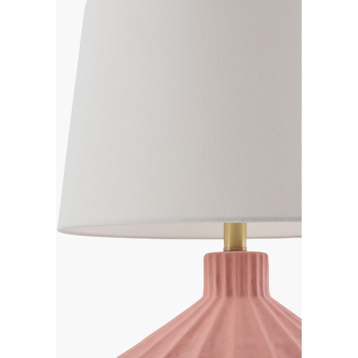 Modern European furniture - Fluted Ceramic Accent Table Lamp - www.oroa.com