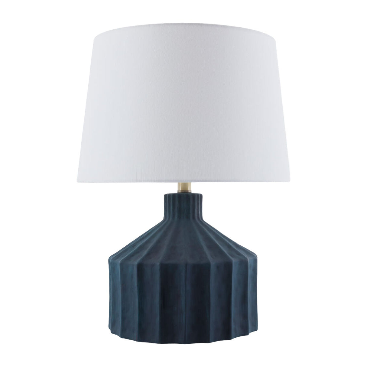 Modern European furniture - Fluted Ceramic Accent Table Lamp - www.oroa.com