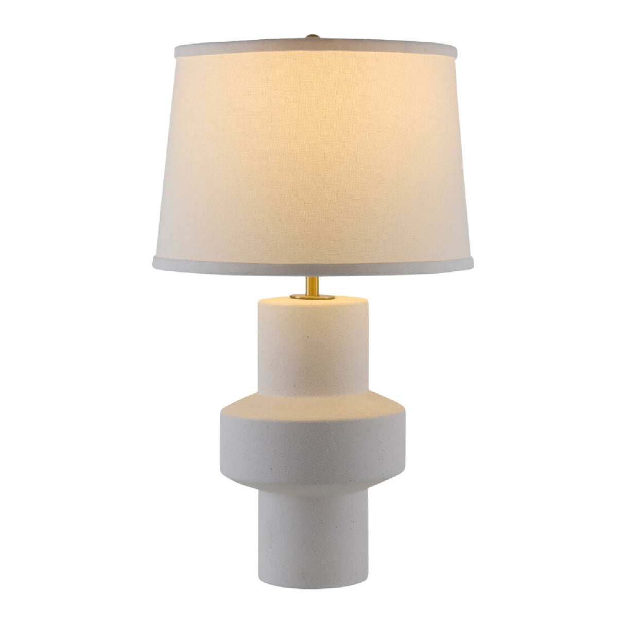 White Ceramic Modern Table Lamp | Oroa.com
