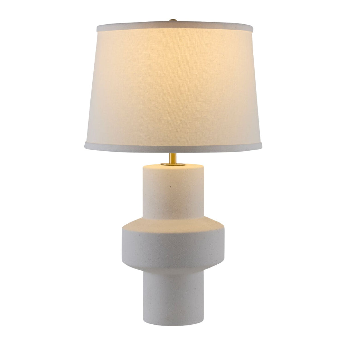 Modern European furniture - White Ceramic Modern Table Lamp - www.oroa.com