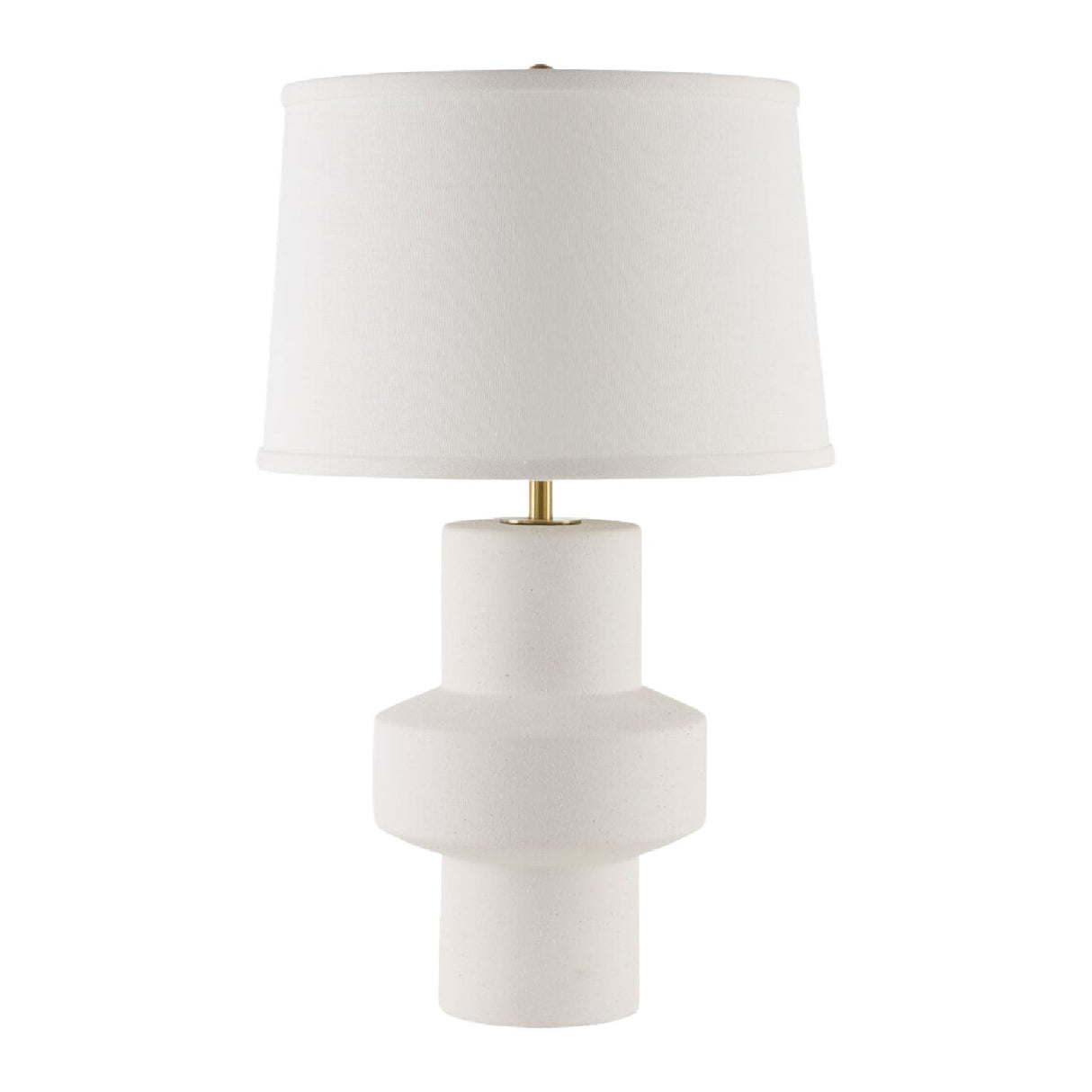 Modern European furniture - White Ceramic Modern Table Lamp - www.oroa.com