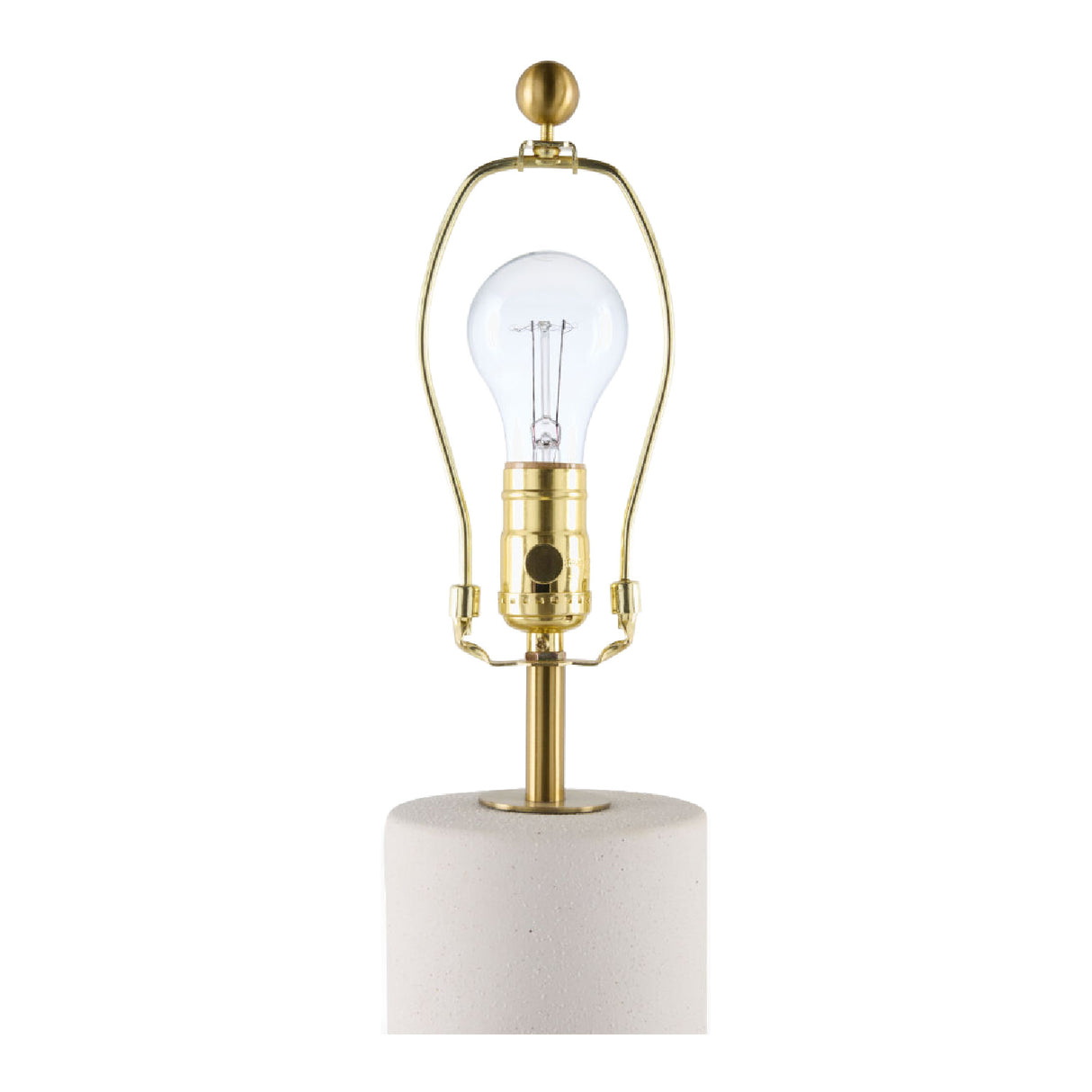 White Ceramic Modern Table Lamp | Oroa.com