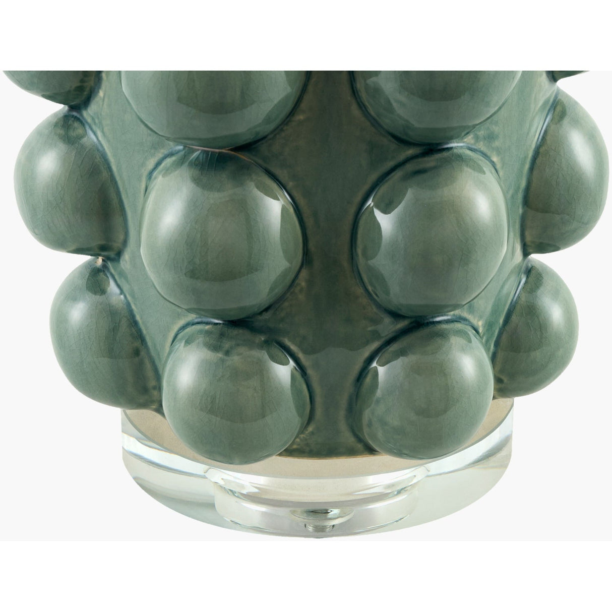 Modern European furniture - Bobbled Ceramic Accent Table Lamp - www.oroa.com