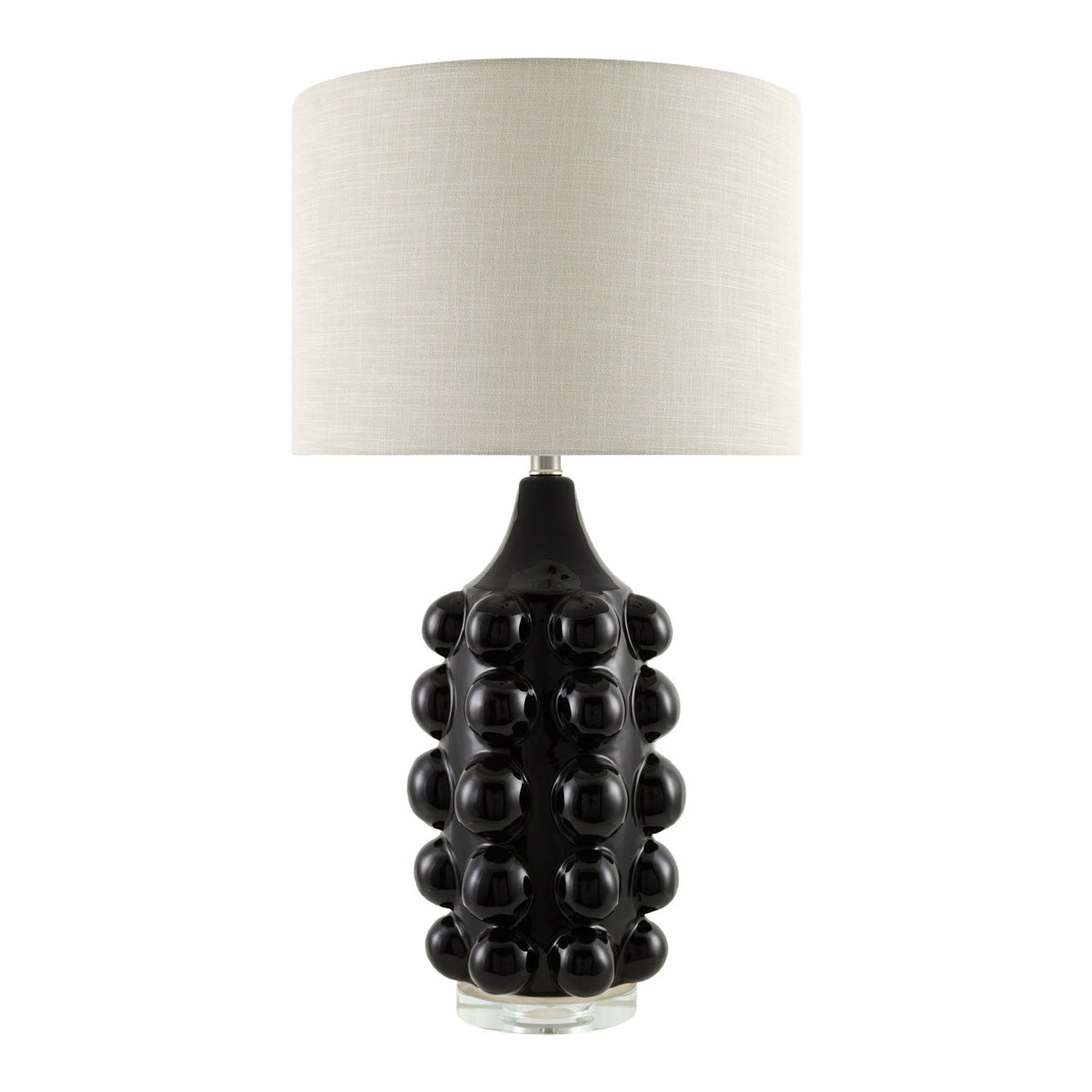 Modern European furniture - Bobbled Ceramic Accent Table Lamp - www.oroa.com
