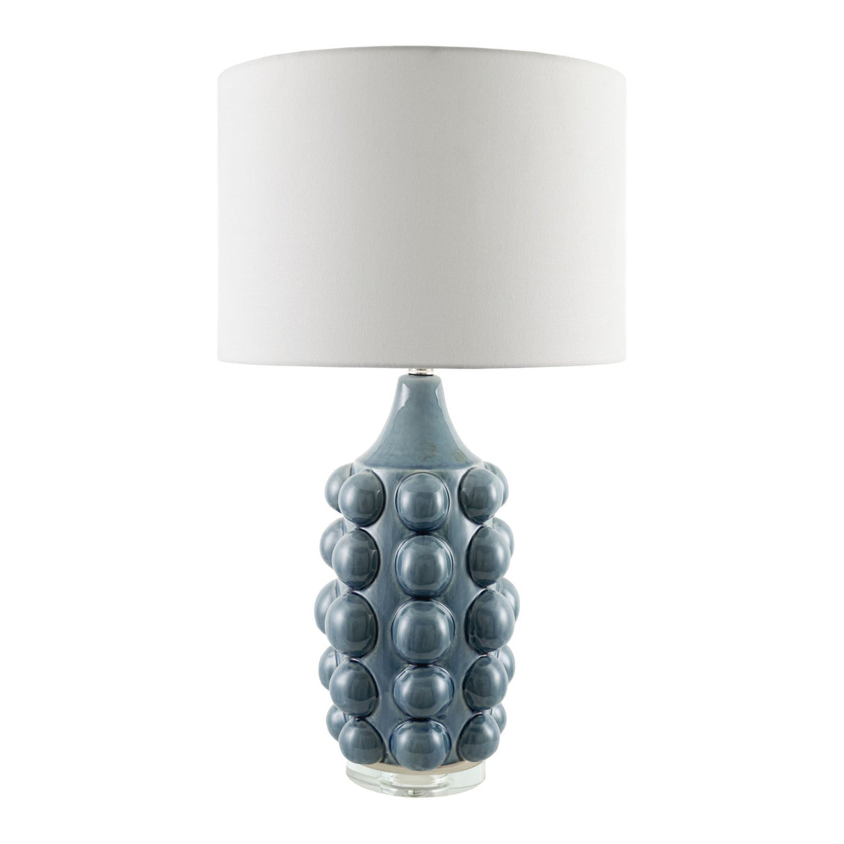 Modern European furniture - Bobbled Ceramic Accent Table Lamp - www.oroa.com