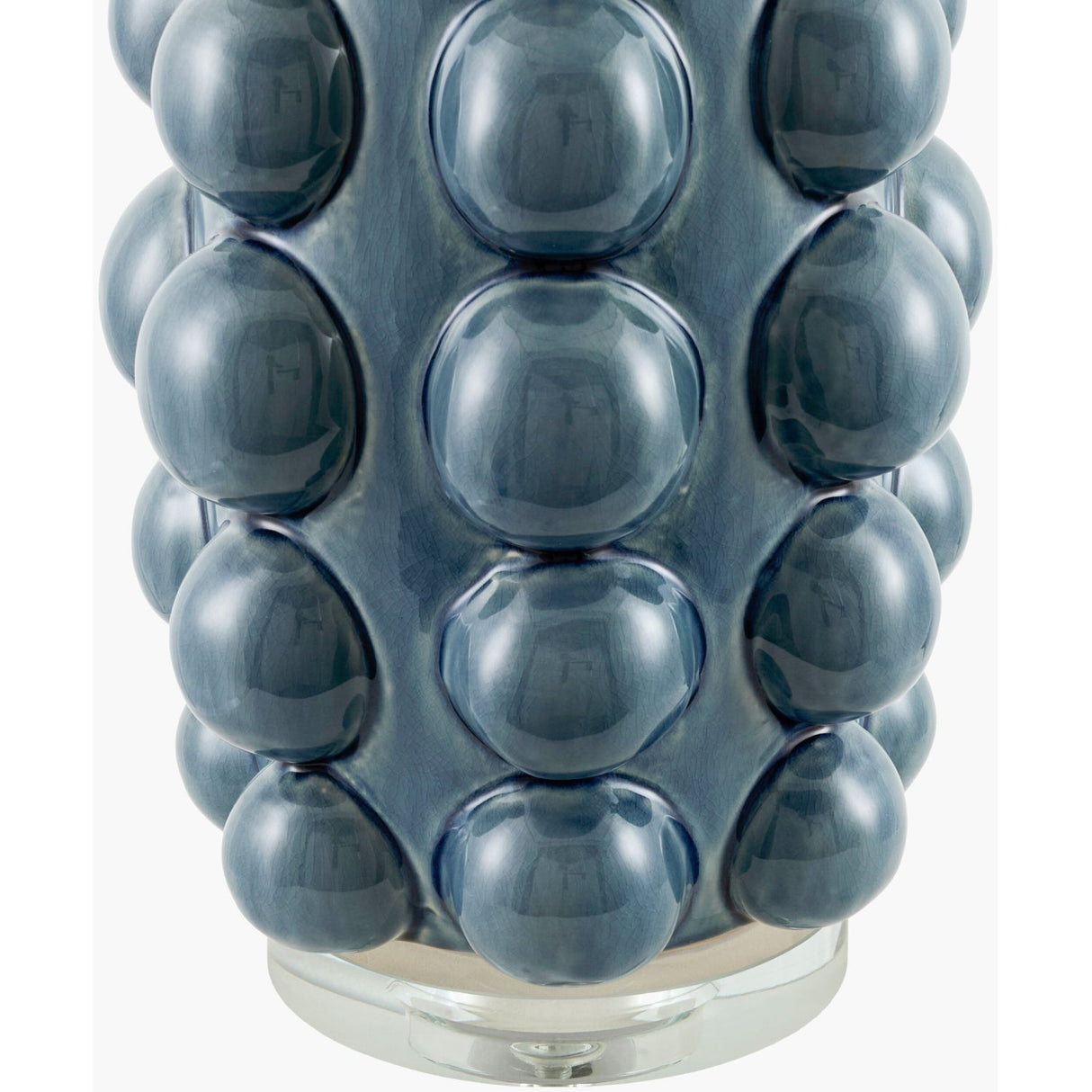 Modern European furniture - Bobbled Ceramic Accent Table Lamp - www.oroa.com