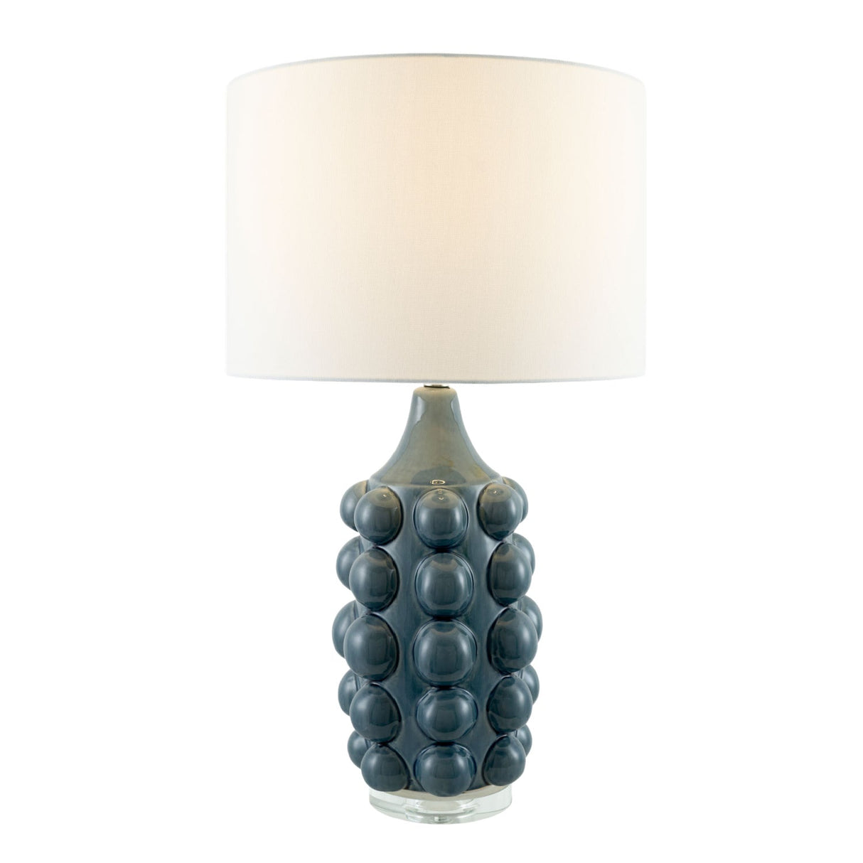 Modern European furniture - Bobbled Ceramic Accent Table Lamp - www.oroa.com