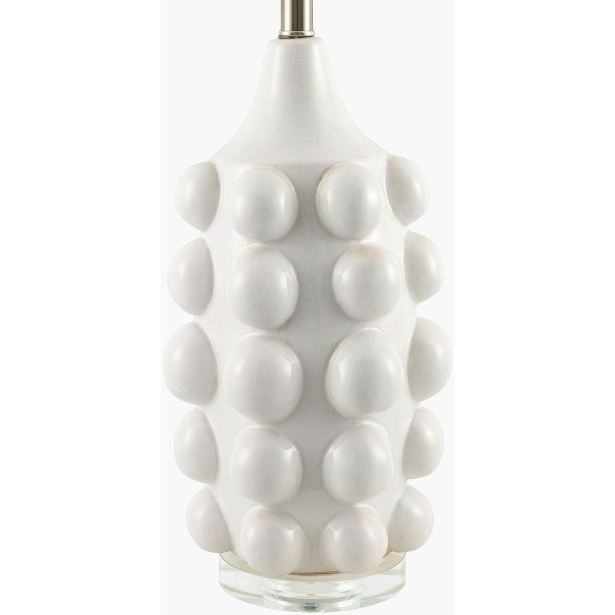 Modern European furniture - Bobbled Ceramic Accent Table Lamp - www.oroa.com