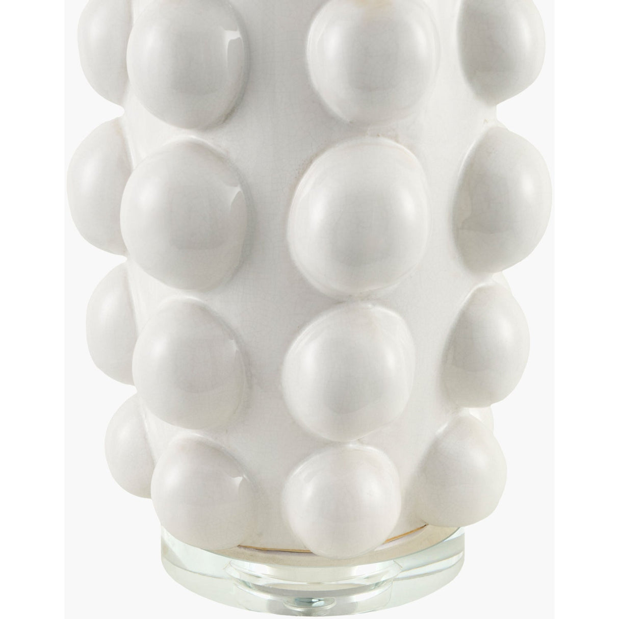 Modern European furniture - Bobbled Ceramic Accent Table Lamp - www.oroa.com