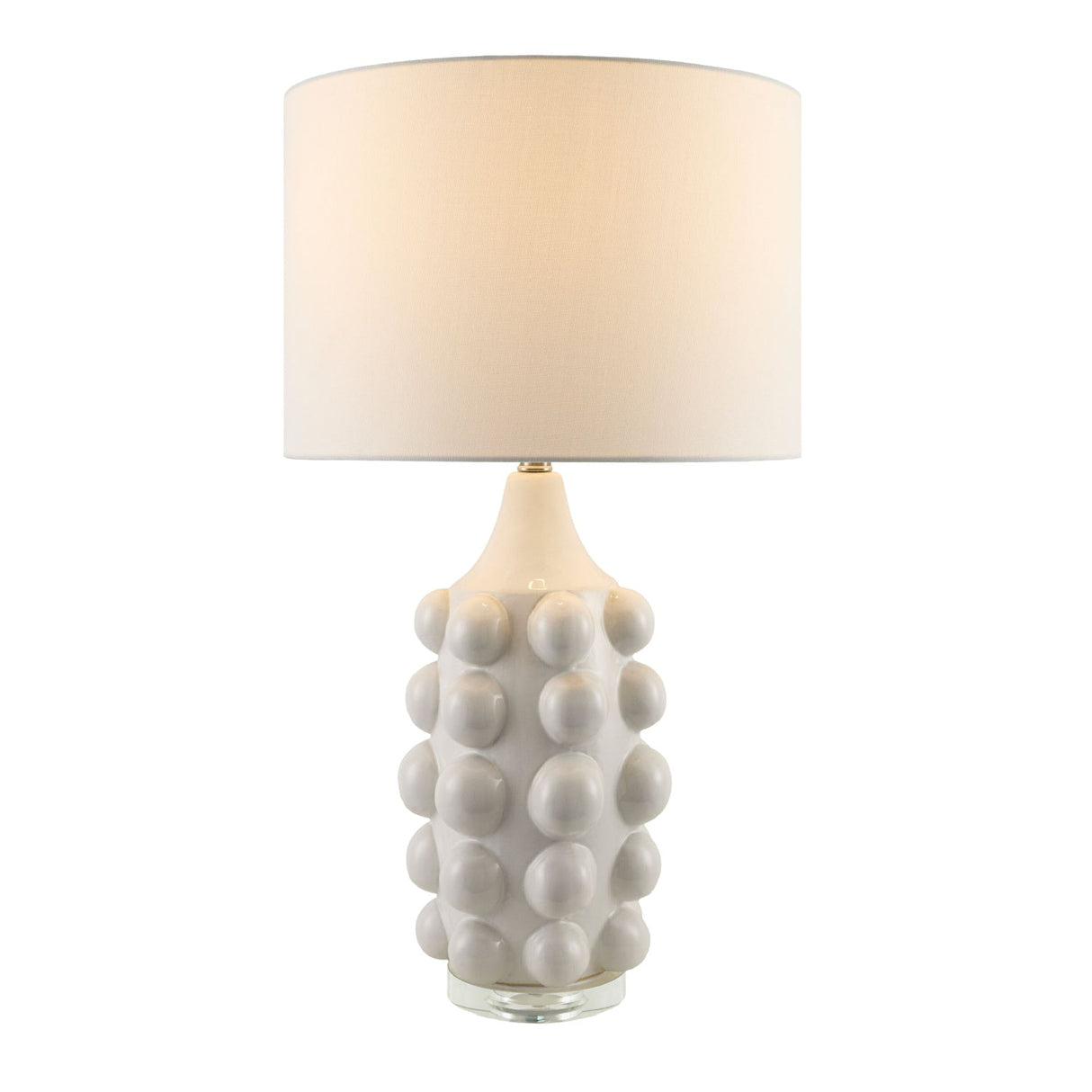 Modern European furniture - Bobbled Ceramic Accent Table Lamp - www.oroa.com