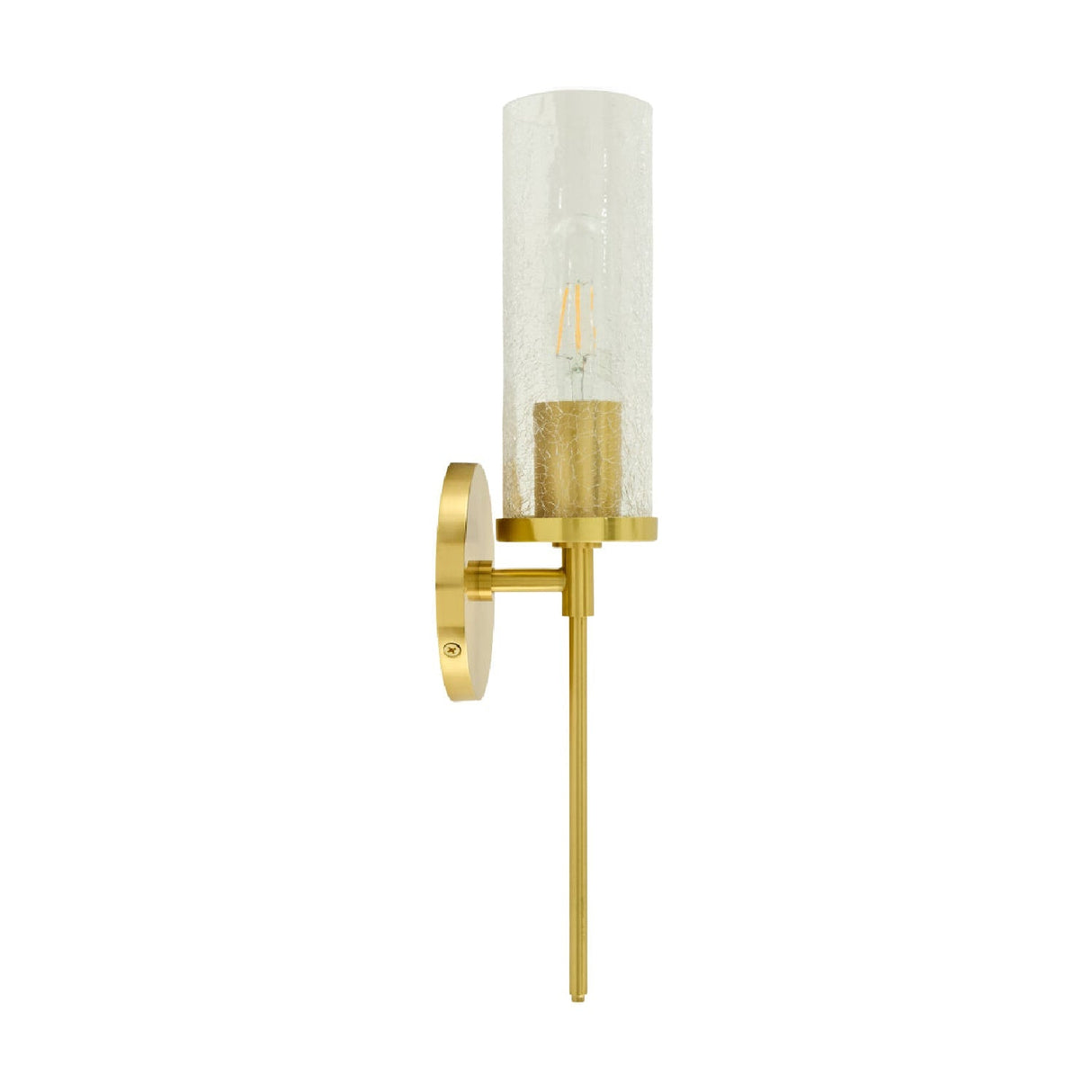 Modern European furniture - Clear Glass Tube Wall Lamp - www.oroa.com
