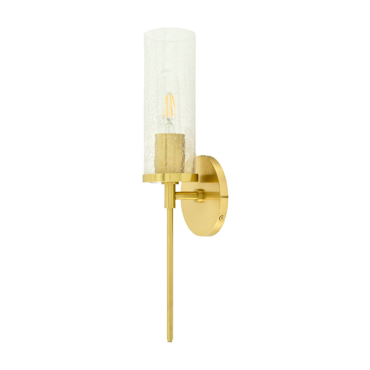 Modern European furniture - Clear Glass Tube Wall Lamp - www.oroa.com