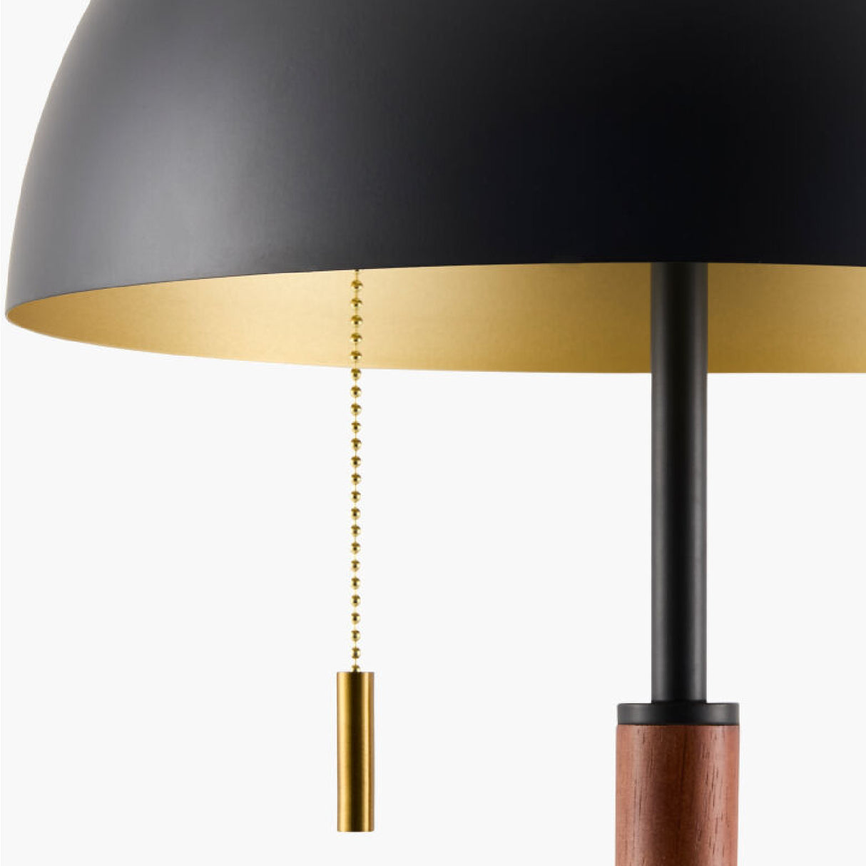 Modern European furniture - Black Metal Dome Table Lamp - www.oroa.com