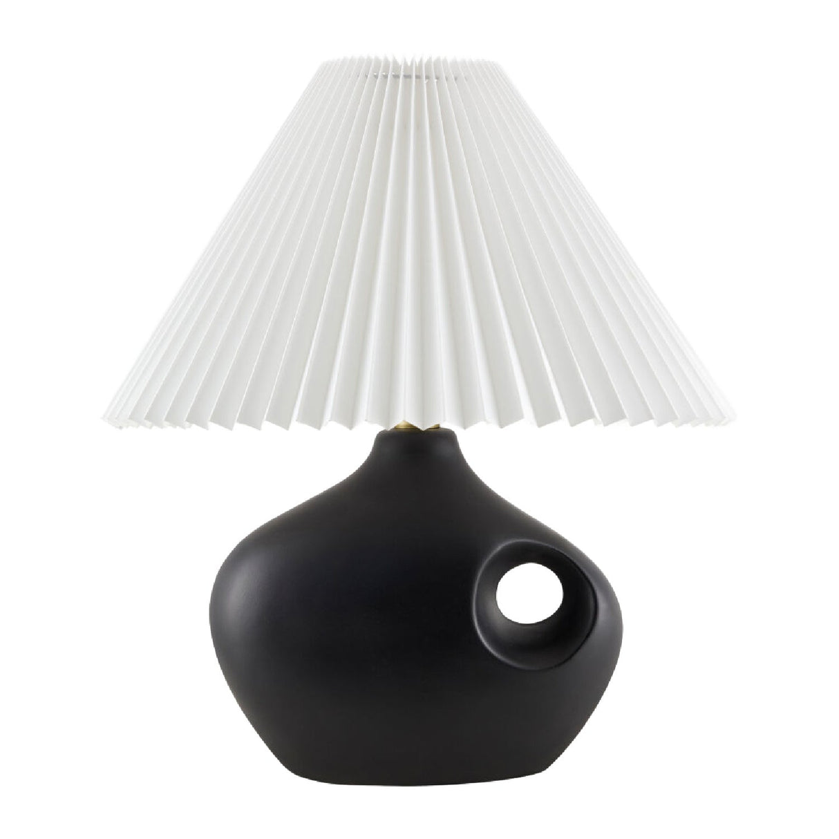 Modern European furniture - Pleated Linen Accent Table Lamp - www.oroa.com
