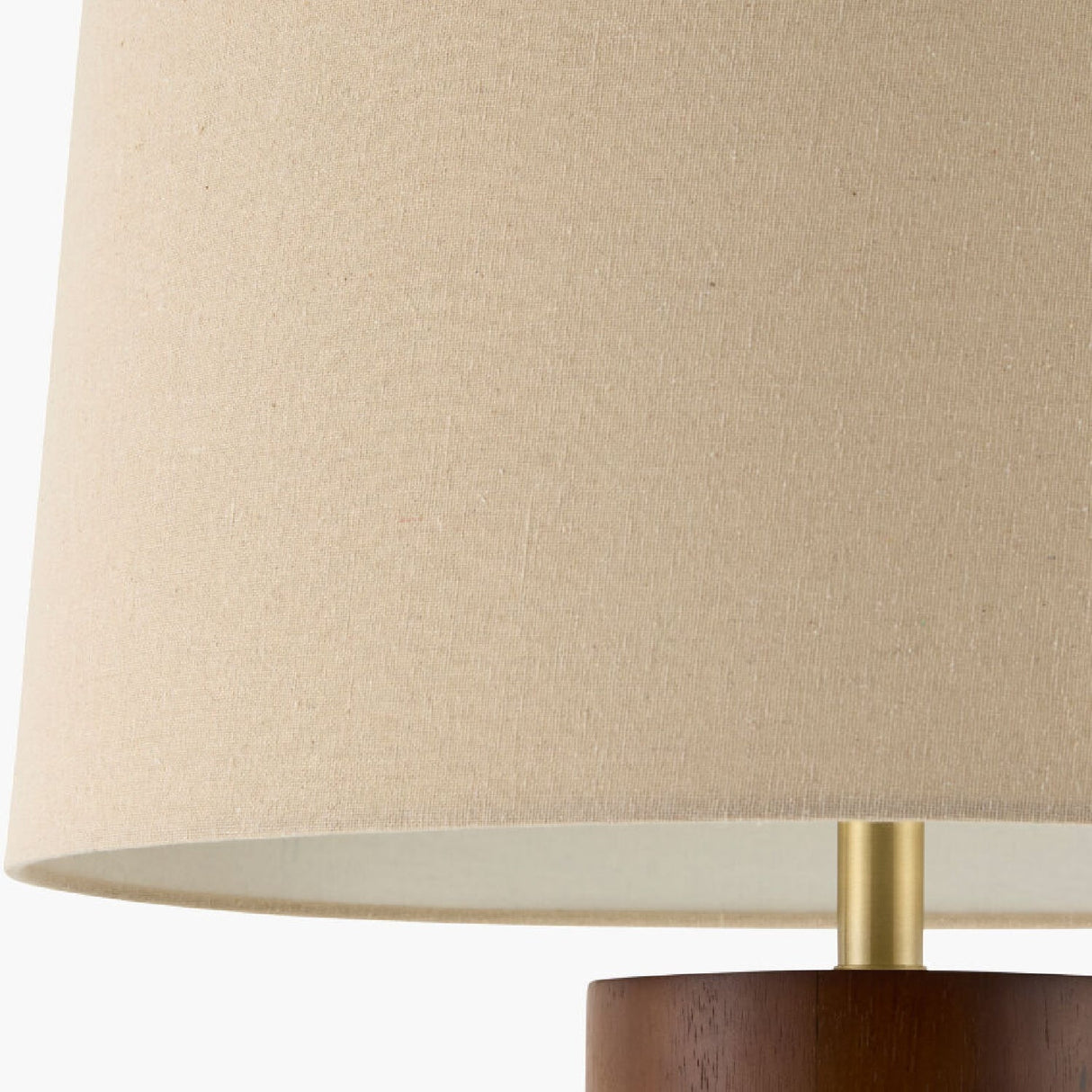 Modern European furniture - Cylindrical Rubberwood Accent Floor Lamp - www.oroa.com
