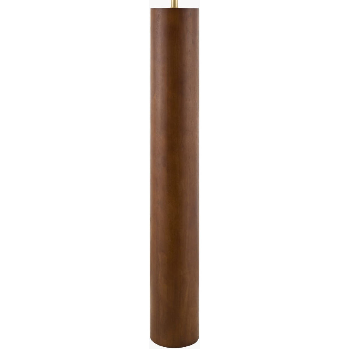 Modern European furniture - Cylindrical Rubberwood Accent Floor Lamp - www.oroa.com