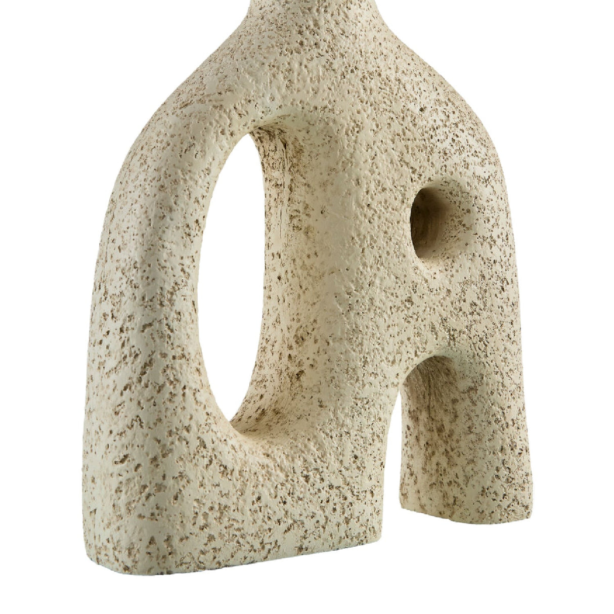 Modern European furniture - Abstract Carved Base Table Lamp - www.oroa.com