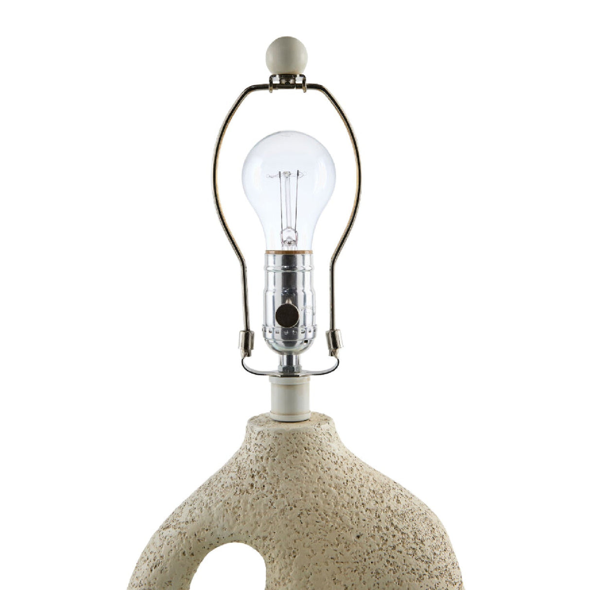 Modern European furniture - Abstract Carved Base Table Lamp - www.oroa.com