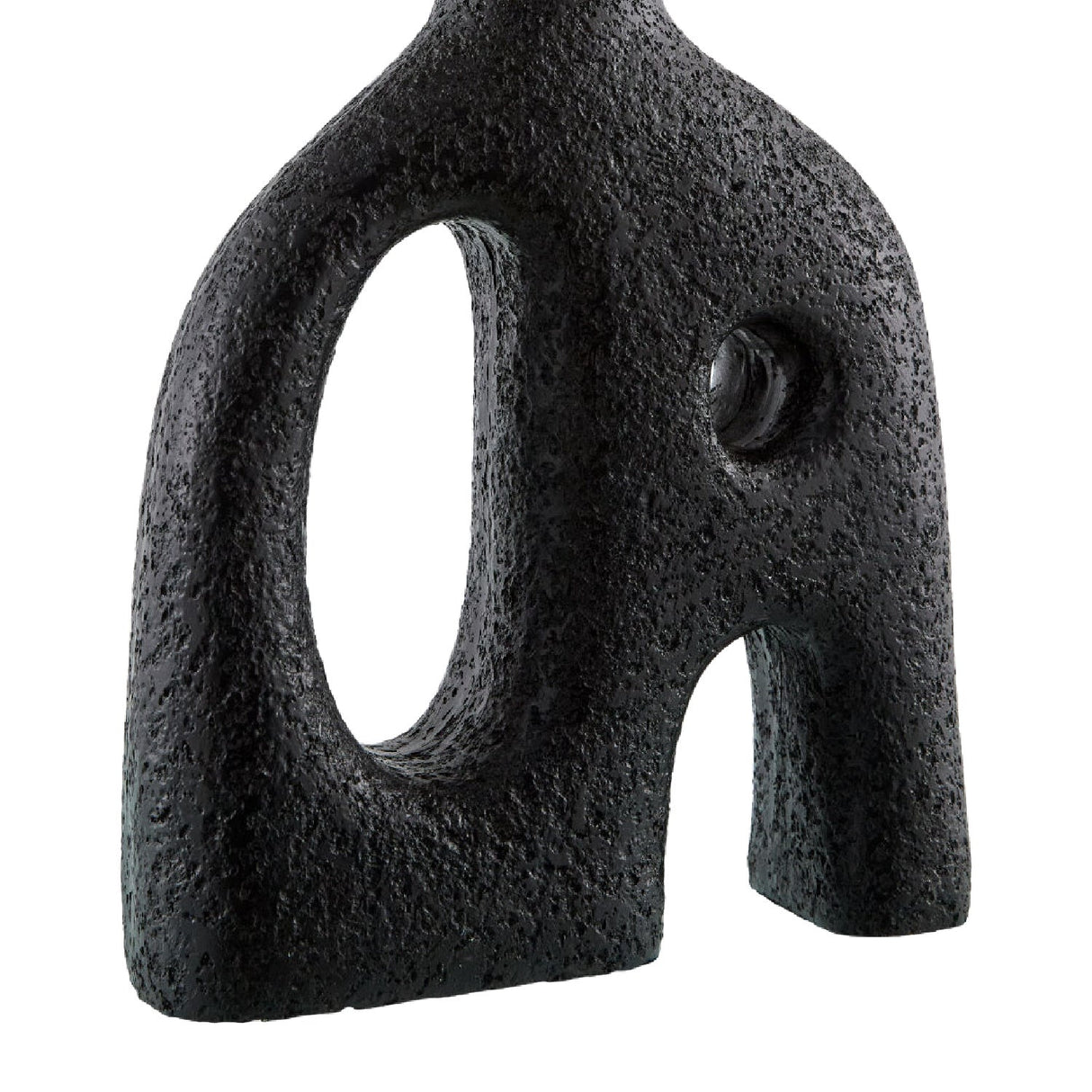 Modern European furniture - Abstract Carved Base Table Lamp - www.oroa.com