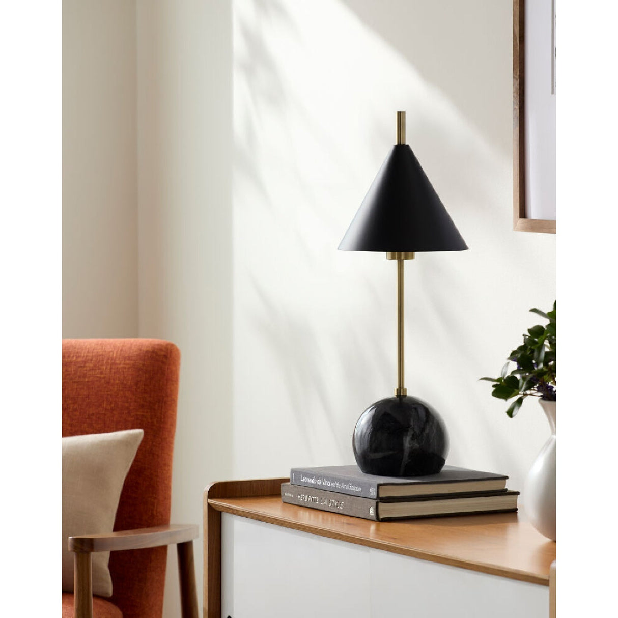 Modern European furniture - Metal Shade Accent Table Lamp - www.oroa.com
