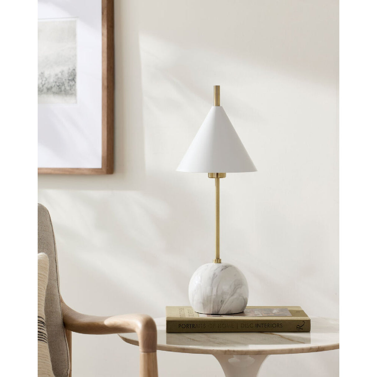 Modern European furniture - Metal Shade Accent Table Lamp - www.oroa.com