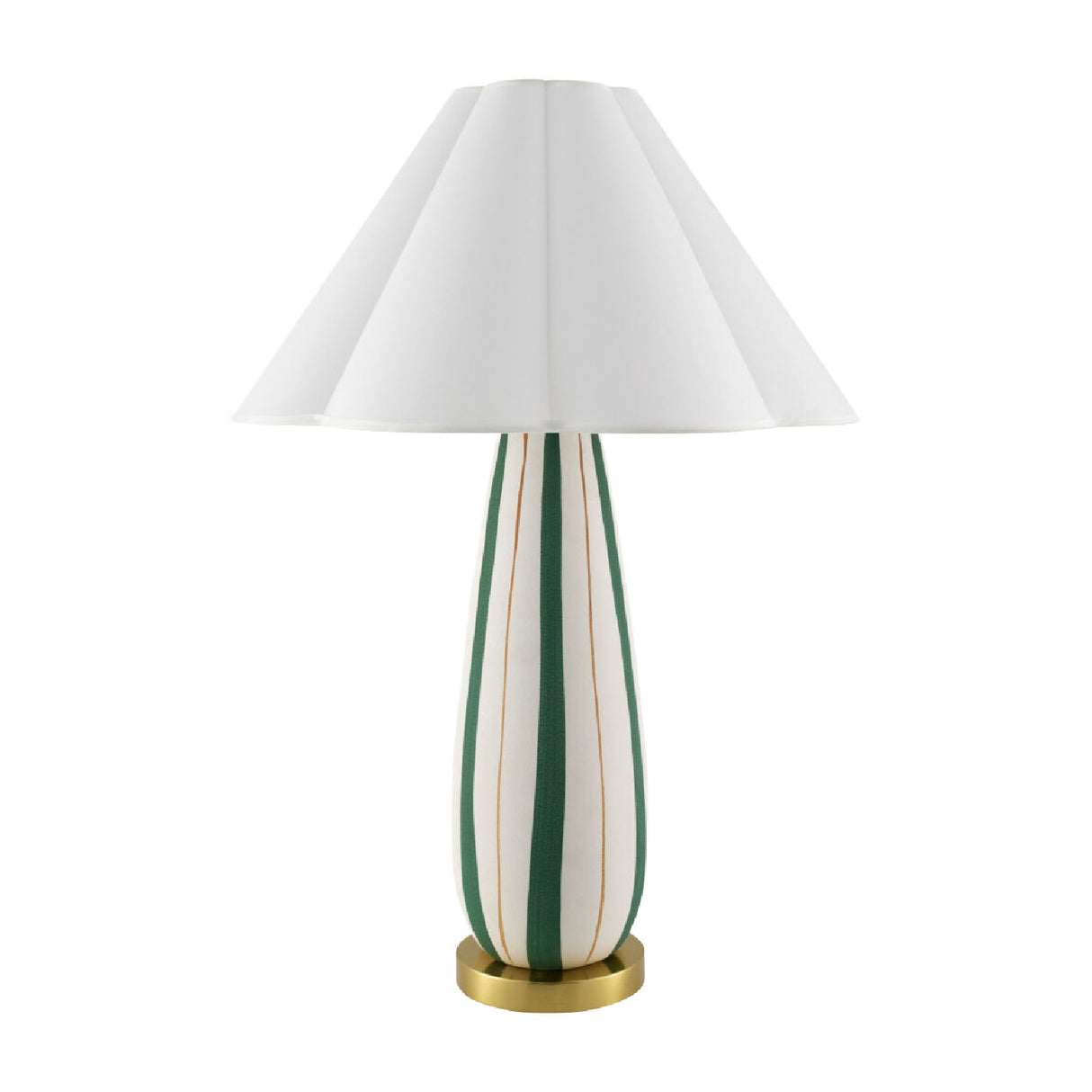 Striped Ceramic Accent Table Lamp | Oroa.com