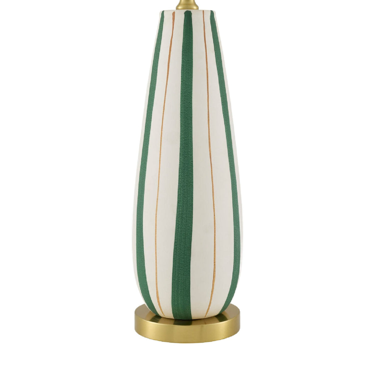 Modern European furniture - Striped Ceramic Accent Table Lamp - www.oroa.com